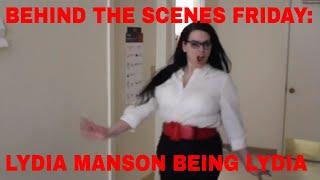 Lydia Manson being Lydia (The Dark Office)| Behind The Scenes Friday