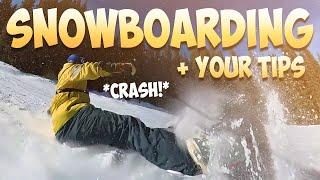 How YOUR COMMENTS Taught Me Snowboarding Basics!