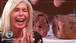 ¡¡NO LE QUITA EL MOLDE DE SILICONA!! Bibiana presenta así su postre | MasterChef Especial Navidad