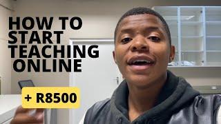 How to start teaching English online     South African YouTuber