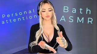 ASMR  Asia Doll Gives You A Relaxing Bath, Soft Spoken