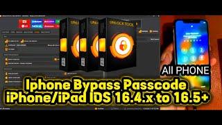 New Guide Bypass Passcode iPhone/iPad IOS 16.4.x to 16.5+ With Unlock Tool 2023 Fix Booloop SNZONE