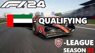 QUALIFYING IN ABU DHABI  LIGARENNEN - OBERNASEN LEAGUE  Let´s Play F1 2024 [ Formel 1 / Deutsch ]