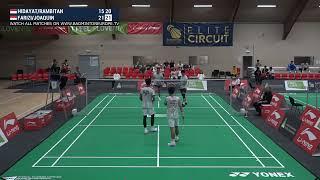 Match point - Hidayat / Rambitan vs Al Farizi / Joaquin - MD, Final - Slovenia Open 2024