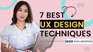 7 BEST UX DESIGN TECHNIQUES THAT CONVERTS  #UXDESIGN #UI #UX