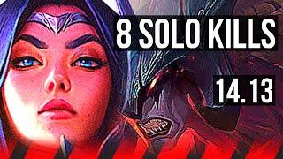 IRELIA vs AATROX (TOP) | 8 solo kills, Godlike | VN Diamond | 14.13