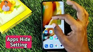 How To Hide Apps in MIUI 13 , MIUI 13 Hide Apps Setting , Apps Hide in MIUI 13