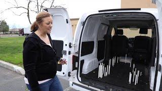 Look inside a florist’s work van used for local deliveries