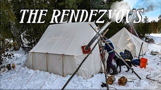 The Rendezvous: Famous YouTubers Share Outdoor Gear Reviews & Tips While Winter Camping on Lake Ice