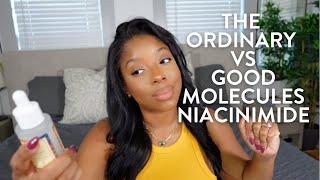 The Ordinary Niacinamide Vs Good Molecules Niacinamide