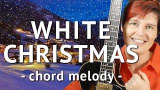 White Christmas Guitar Tutorial - Fingerstyle Chord Melody