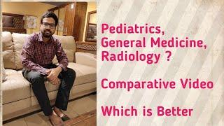 Pediatrics, General Medicine, Radiology ? Comparative Video.. Which is Better According To M