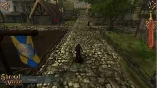 Shroud of the Avatar Gameplay - Town