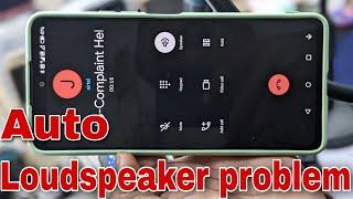 Redmi note 10 Pro Auto Loudspeaker Problem fix 