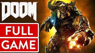 DOOM (2016) PC FULL GAME Longplay Gameplay Walkthrough Playthrough VGL