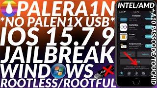 iOS 15.7.9 Jailbreak Windows No USB/No Palen1x | Rootless/Rootful | Palera1n Jailbreak | Full Guide