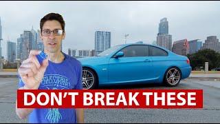 How to remove BMW roof trim rails WITHOUT breaking the clips