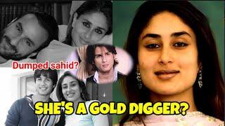 WHY KAREENA AND SAHID BROKE UP? | HE CHEATED ON HER ? |   KAREENA DUMPED HIM FOR SAIF ALI KHAN?