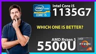 INTEL Core i5 1135G7 vs AMD Ryzen 5 5500U Technical Comparison