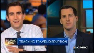 Daniel Baker, FlightAware CEO, discusses Misery Map on CNBC Squawk Box