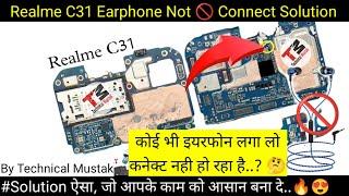 Realme C31 Earphones Not Connect Problem Solution | Technical Mustak #earphone #notworking