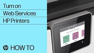 Turn on Web Services on HP Printers | HP Printers | HP Support