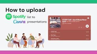 How to upload Spotify songs to Canva presentation?  Spotify +  Canva Tutorials