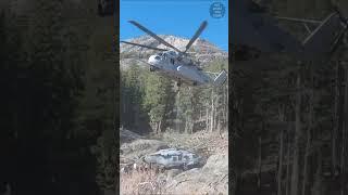 How to Recover a Downed Helicopter From Mountains