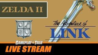 Zelda II: The Adventure of Link (NES) - Full Playthrough | Gameplay and Talk Live Stream #099