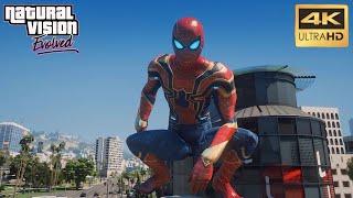 GTA V (Mods) Playing as SPIDERMAN Funny Fails Moments