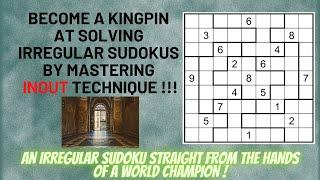 How to become better at solving Irregular sudokus ?