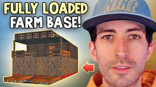 We Raided A Farmers Loaded Base! ( Gameplay ) - Tribals.io Survival