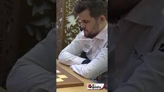 When a super grandmaster blunders their queen#chess #echecs #ajedrez #шахматы #magnuscarlsen