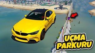 Modifiyeli Hızlı Arabalar Uçma Parkurundan Uçuyor - GTA 5