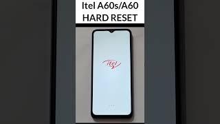 Itel A60s/A60 Hard Reset/Forgot Password