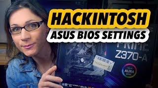 Hackintosh | BIOS settings on ASUS motherboards