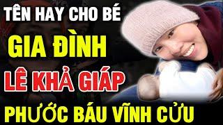 Tiết lộ những cái tên hay cho con của LÊ KHẢ GIÁP liên quan thầy MINH TUỆ | Điều Bí Ẩn