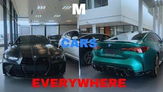 M CARS EVERYWHERE | CARSPOTTING IN EASTRAND | M4 CS, M4 CSL, R8 V10 | MINI CAR VLOG | 4K