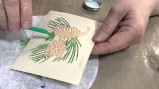 Ep. 1058 - Embossing Pastes with Embossing Powder and Glitter