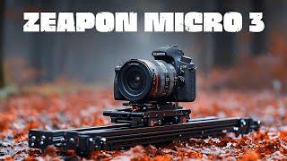 Zeapon Micro 3 E500: The Ultimate Motorized Camera Slider for Filmmakers!