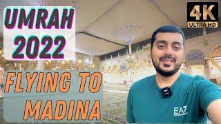 Flying To Madinah To Do UMRAH 2022 | International Pilgrim USA to Saudi Arabia