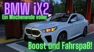 BMW iX2: Ein Wochenende voller Boost + Fahrspaß!