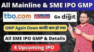 All IPO GMP | Aadhar IPO GMP | TBO Tek IPO GMP | Upcoming IPO | SME IPO | Go Digit IPO GMP #smt