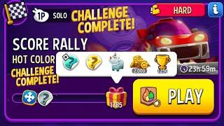 Hard  /  Hot Color Bombs Away Score Rally | Solo Challenge  | Match Masters