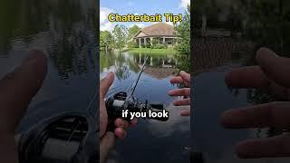 How to Use Chatterbait #fishing #bassfishing #shorts