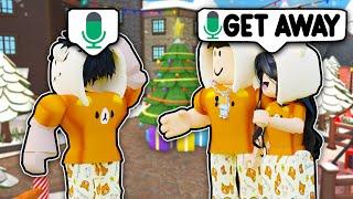 Matching Oders CHRISTMAS AVATARS In MM2 VOICE CHAT... (Murder Mystery 2)