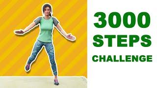 3000 Steps Walk At Home Challenge