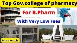 Top B.Pharma Colleges with very Low Fees/Top B Pharmacy Colleges In india/B Pharmacy Colleges