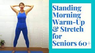 Standing Pilates for Seniors- Warm-Up and Stretch to Improve Strength & Flexibility | 8 Minutes