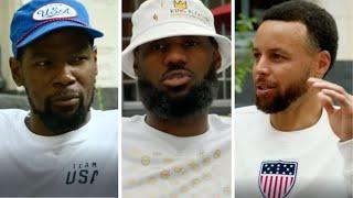 LeBron James, Steph Curry & Kevin Durant GOAT TALK